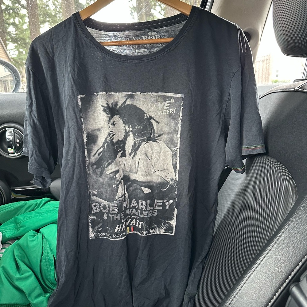 Black Graphic Tee - Classic Concert Shirt